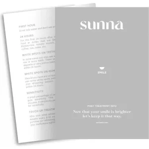 Sunna Smile Post Care Cards / 25 Pack