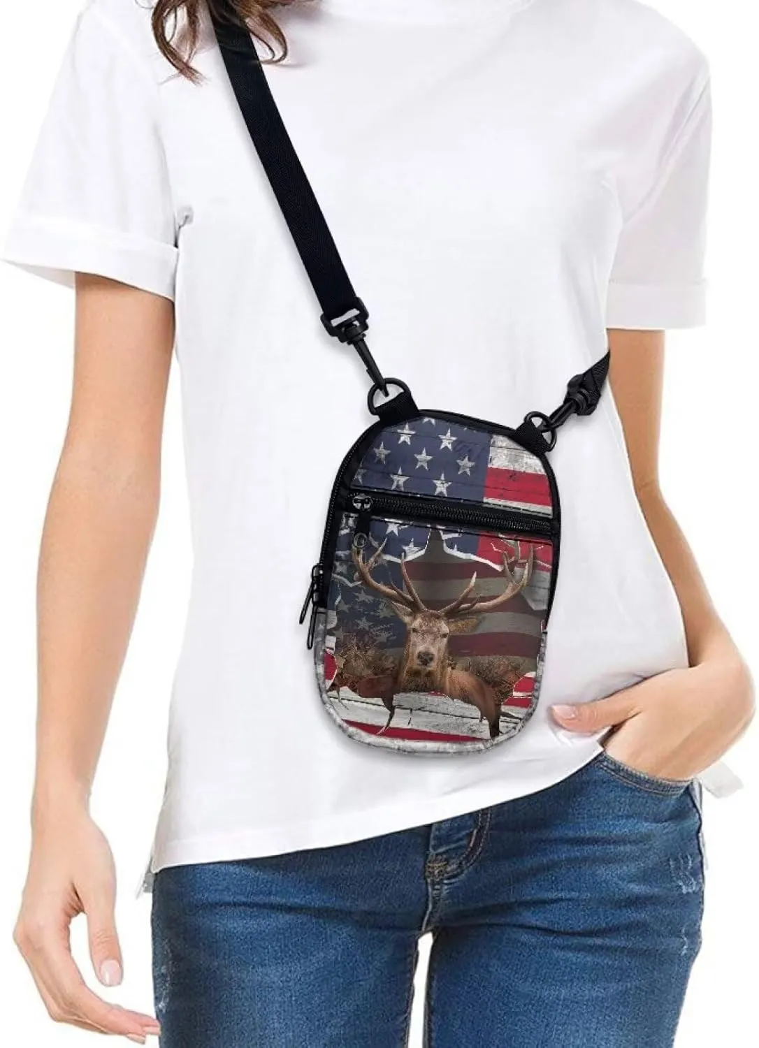 Suobstales Small Crossbody Bags for Men Casual Shoulder Bag Chest Bag Youth Messenger Bag Purses and Bags