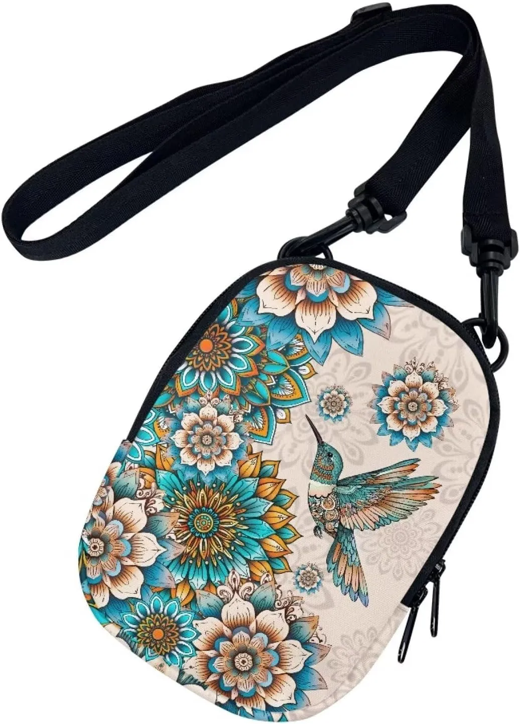 Suobstales Women Messenger Bag Mini Cross-Body Cell Phone Purse Shoulder Strap Wallet Pouch Bag Girls Crossbody Bag