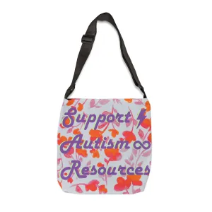 Support Autism Resources Bright and Bold Tote