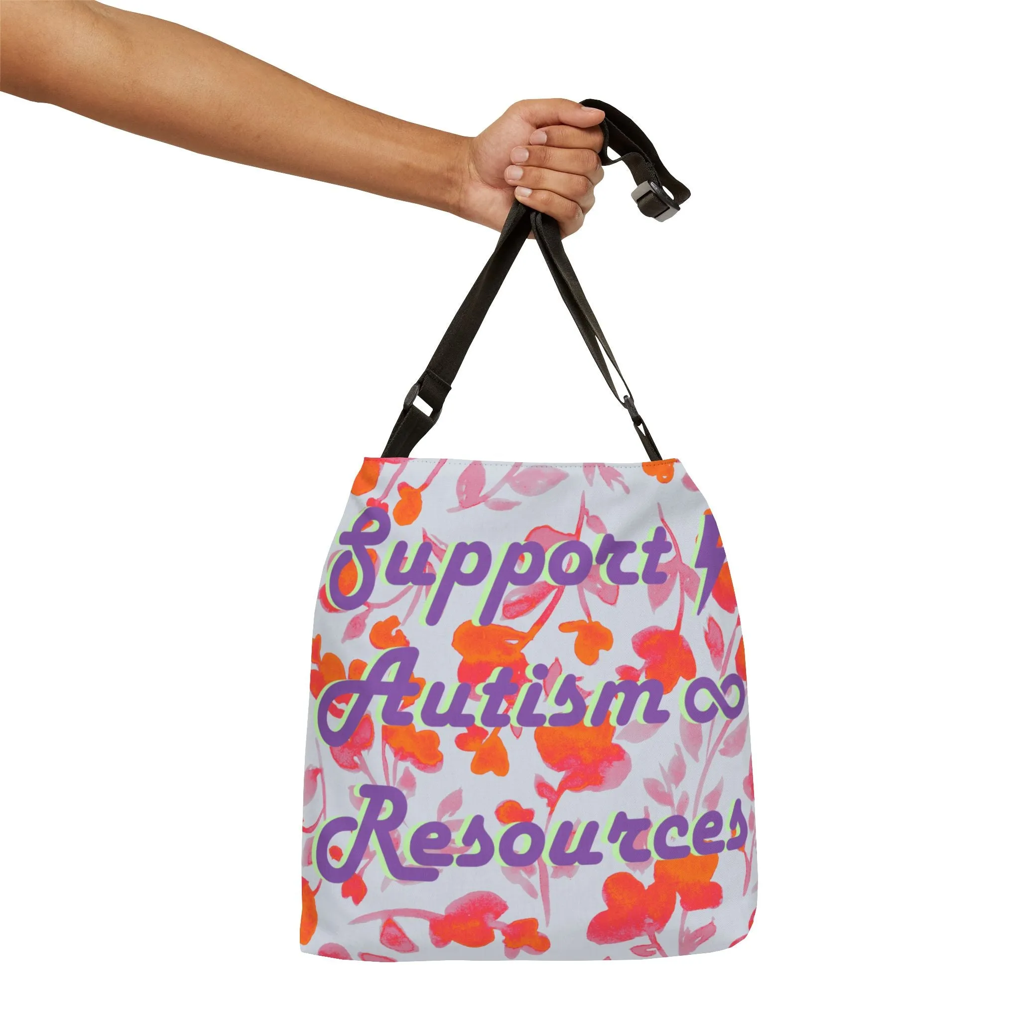 Support Autism Resources Bright and Bold Tote