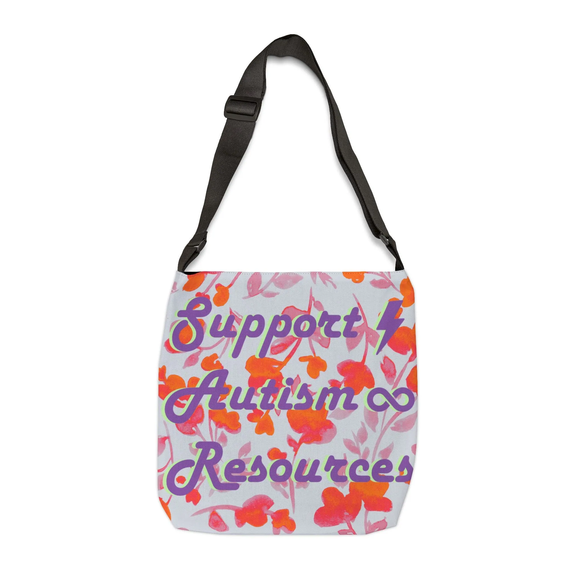 Support Autism Resources Bright and Bold Tote