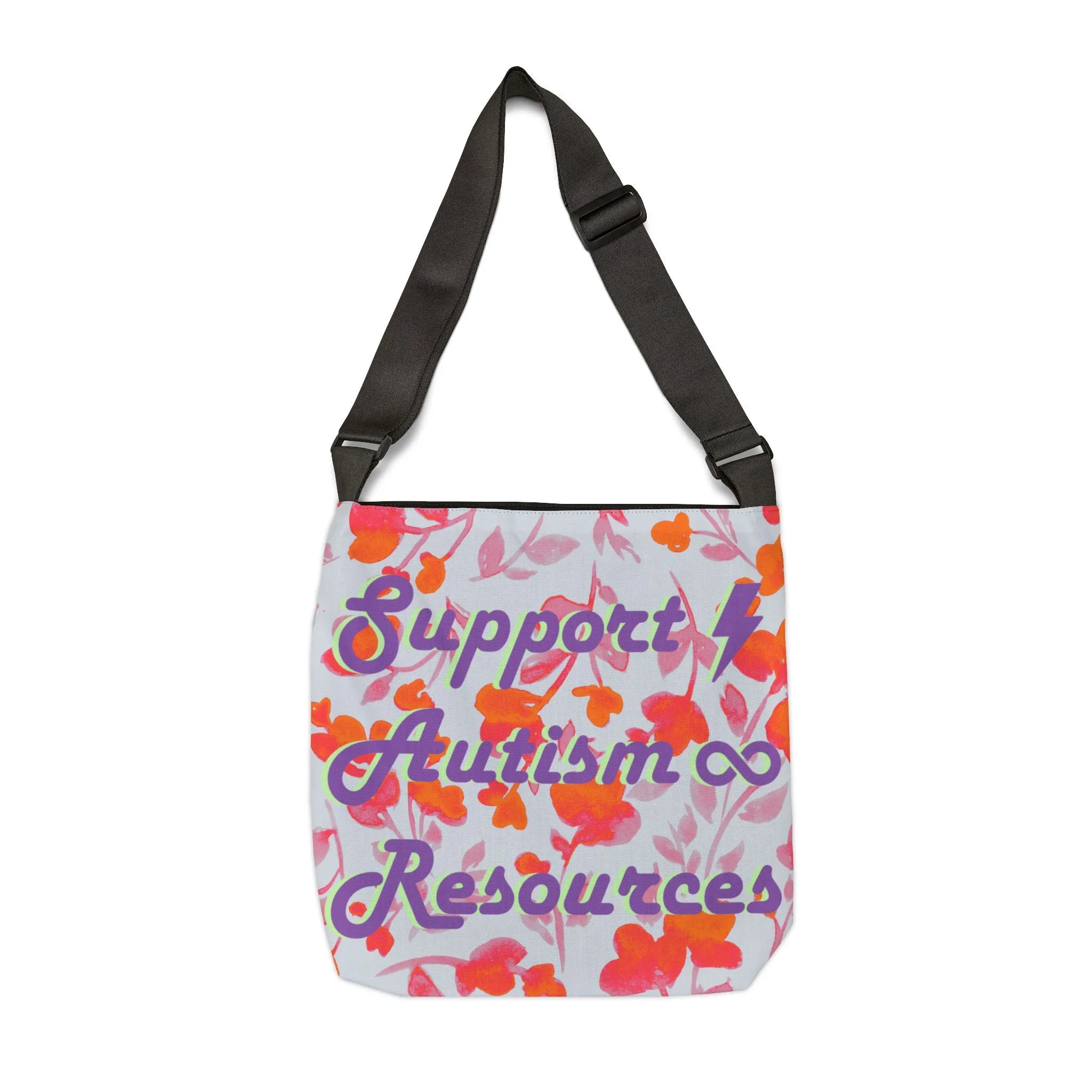 Support Autism Resources Bright and Bold Tote