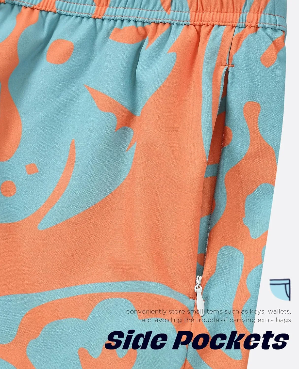 Swimming Trunks for Men Swim Shorts Quick Dry Compression Liners with Pockets Mens Swimsuits