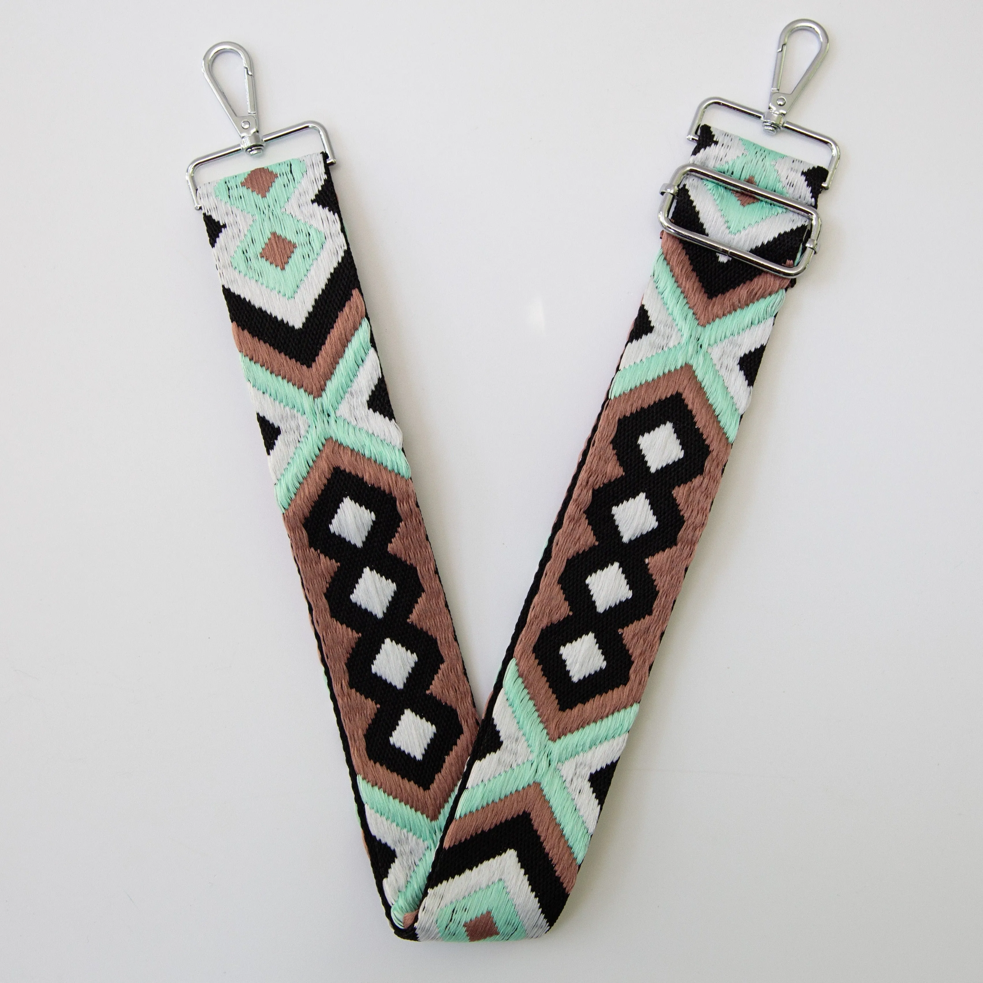 Symmetry Tote Bag Straps (Silver Metal)