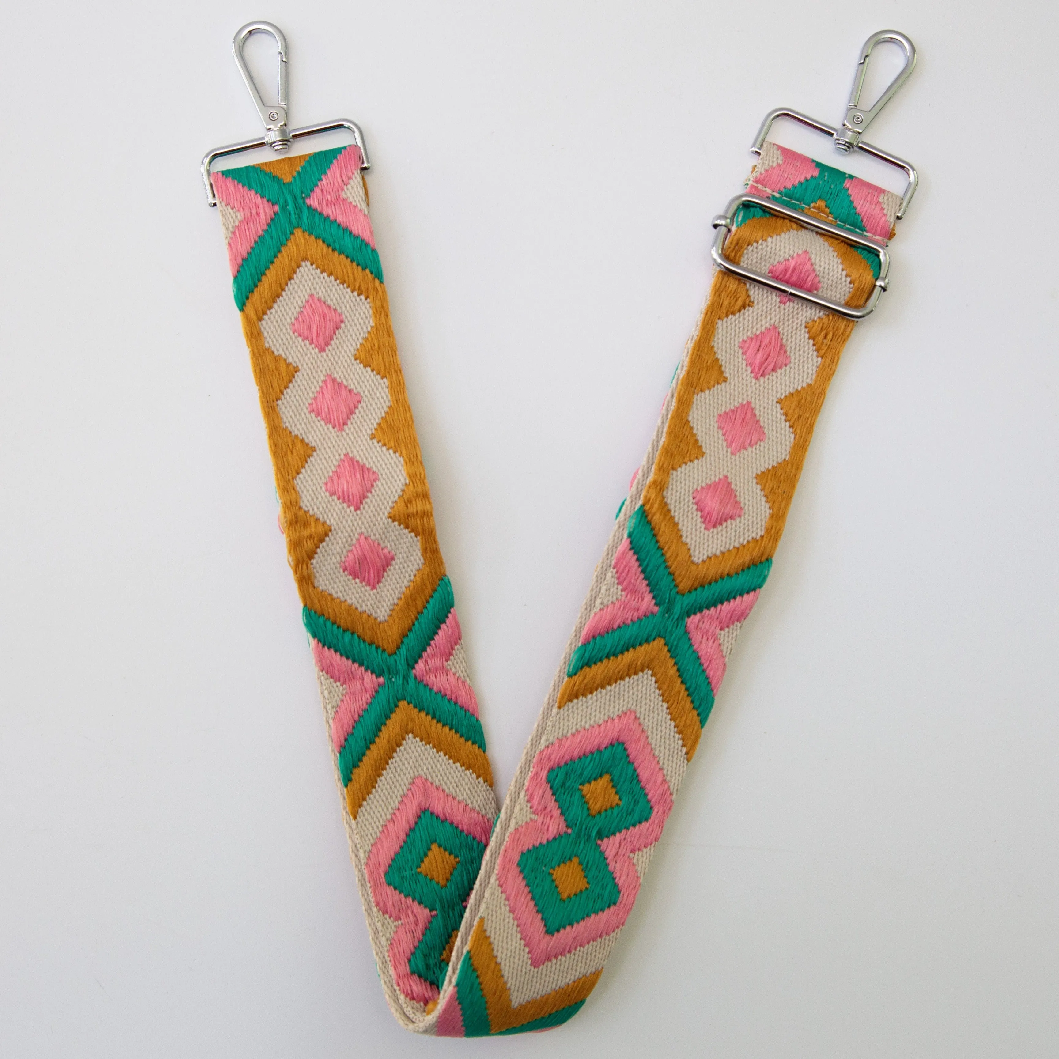 Symmetry Tote Bag Straps (Silver Metal)