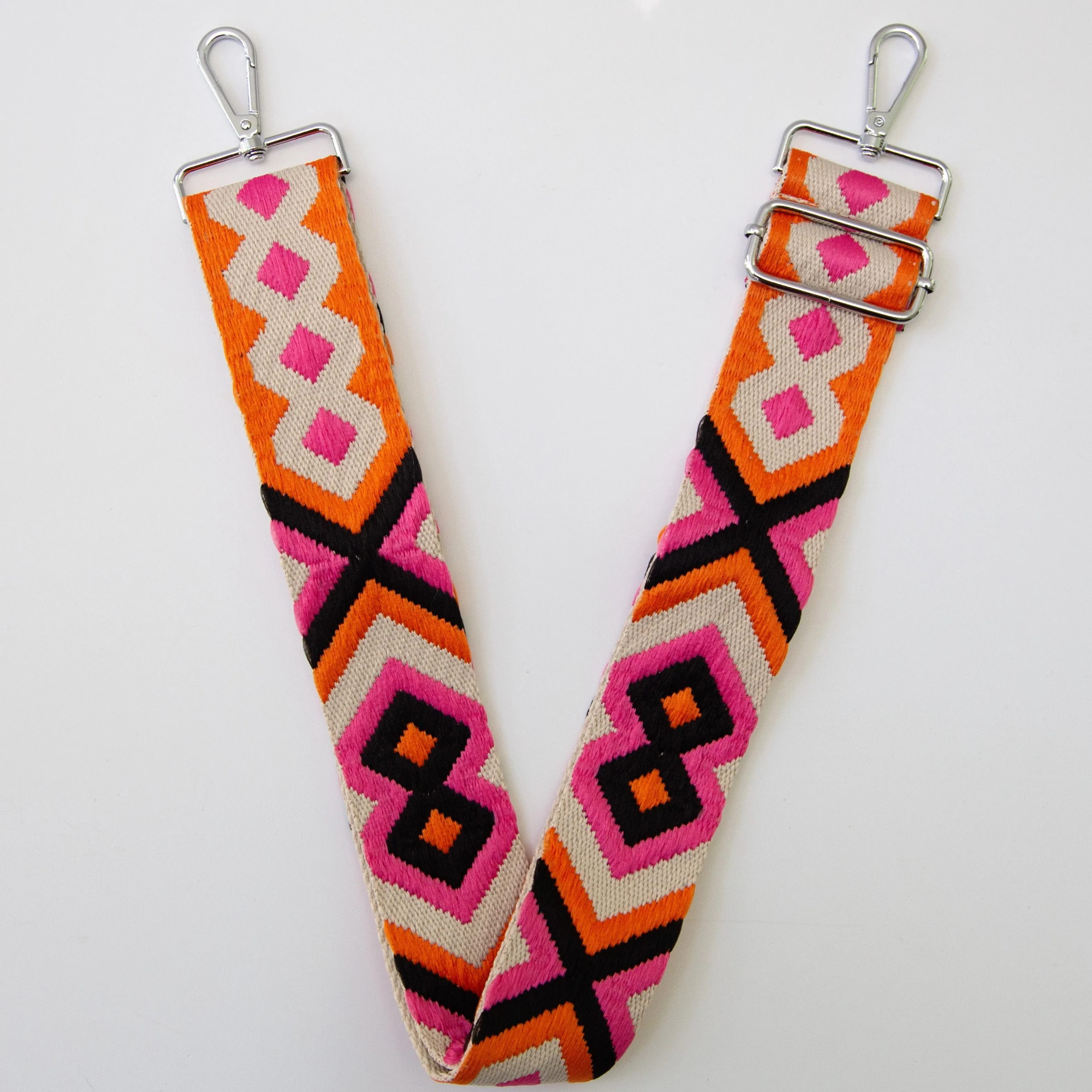 Symmetry Tote Bag Straps (Silver Metal)