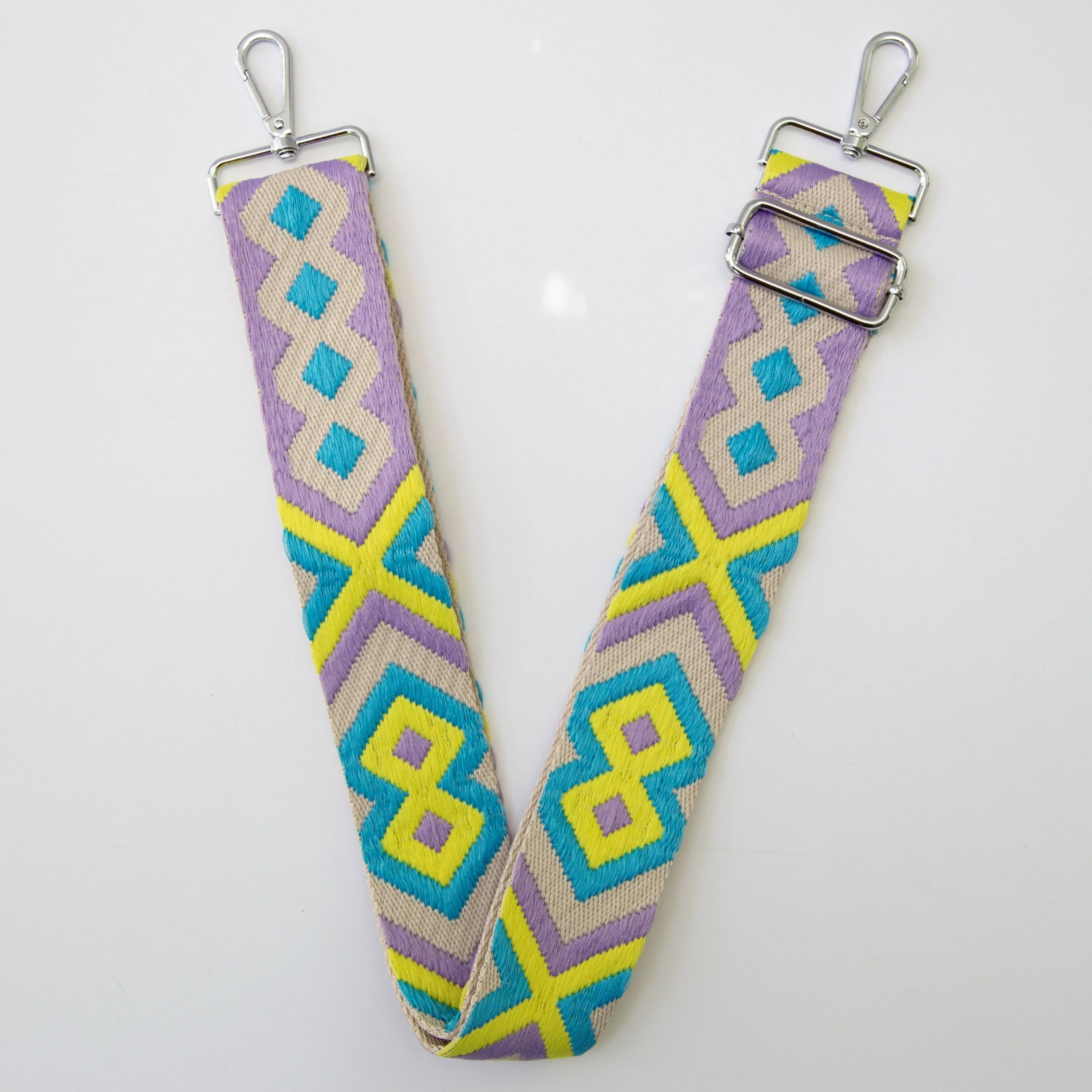 Symmetry Tote Bag Straps (Silver Metal)