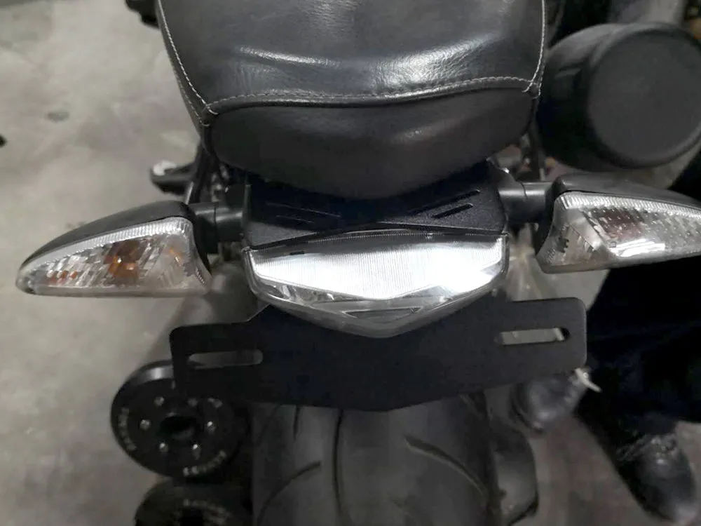Tail Mount License Number Plate Bracket Holder Fits BMW R NINE T 9T R9T 14-19