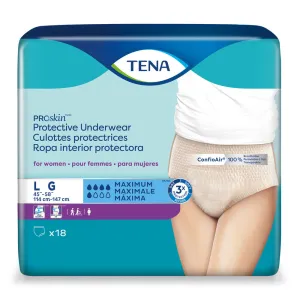TENA PRO SKIN UNDERWEAR FOR WOMEN