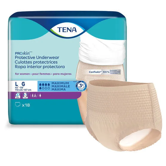 TENA PRO SKIN UNDERWEAR FOR WOMEN