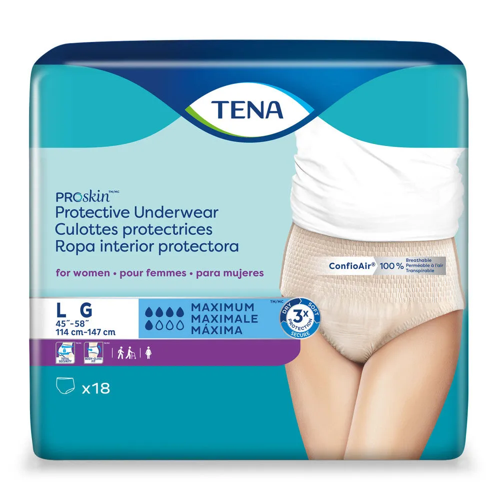 TENA PRO SKIN UNDERWEAR FOR WOMEN