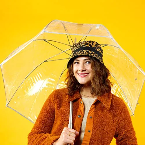 totes Clear Bubble Umbrella, Dots