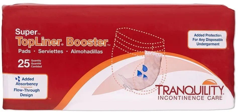 TRANQUILITY TOPLINER SUPER BOOSTER PADS