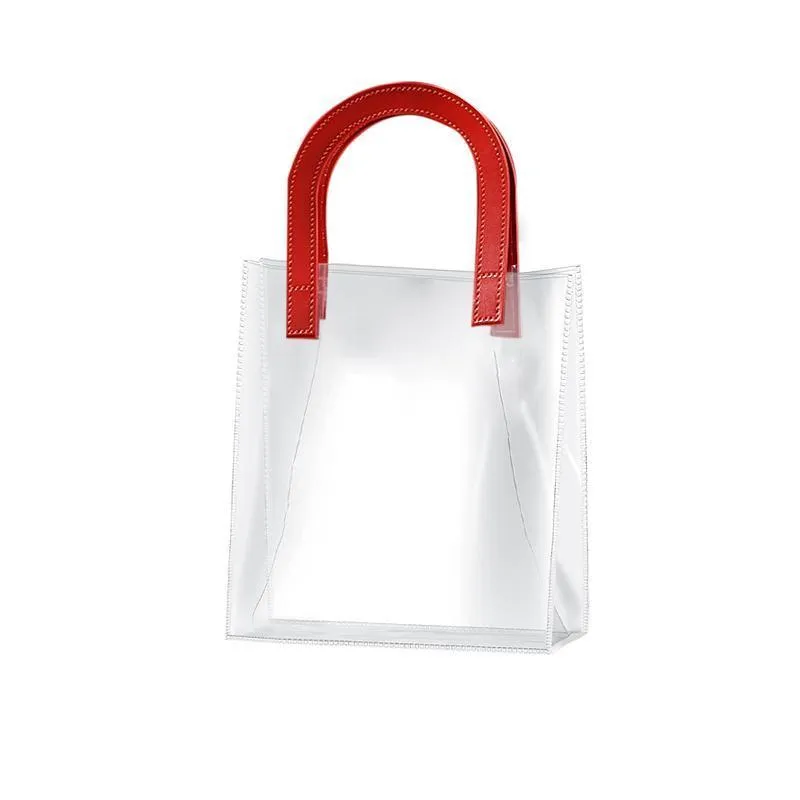Transparent HandBags 10PCS S/L PVC