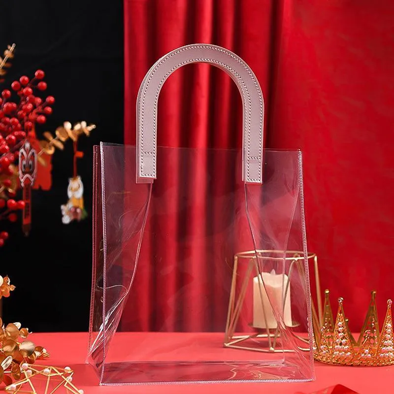 Transparent HandBags 10PCS S/L PVC