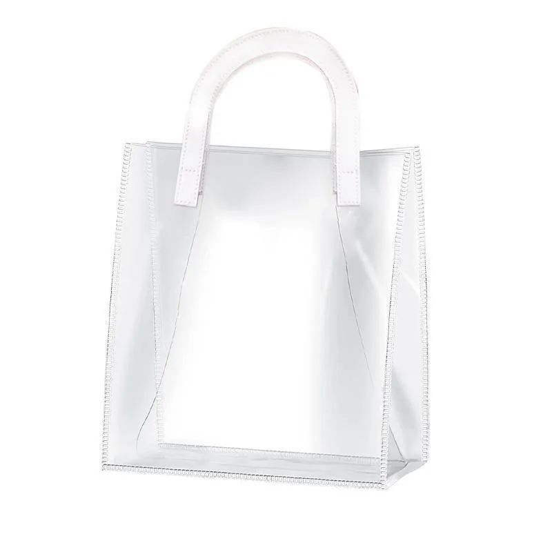 Transparent HandBags 10PCS S/L PVC