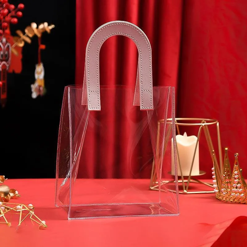 Transparent HandBags 10PCS S/L PVC