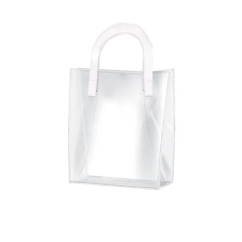 Transparent HandBags 10PCS S/L PVC