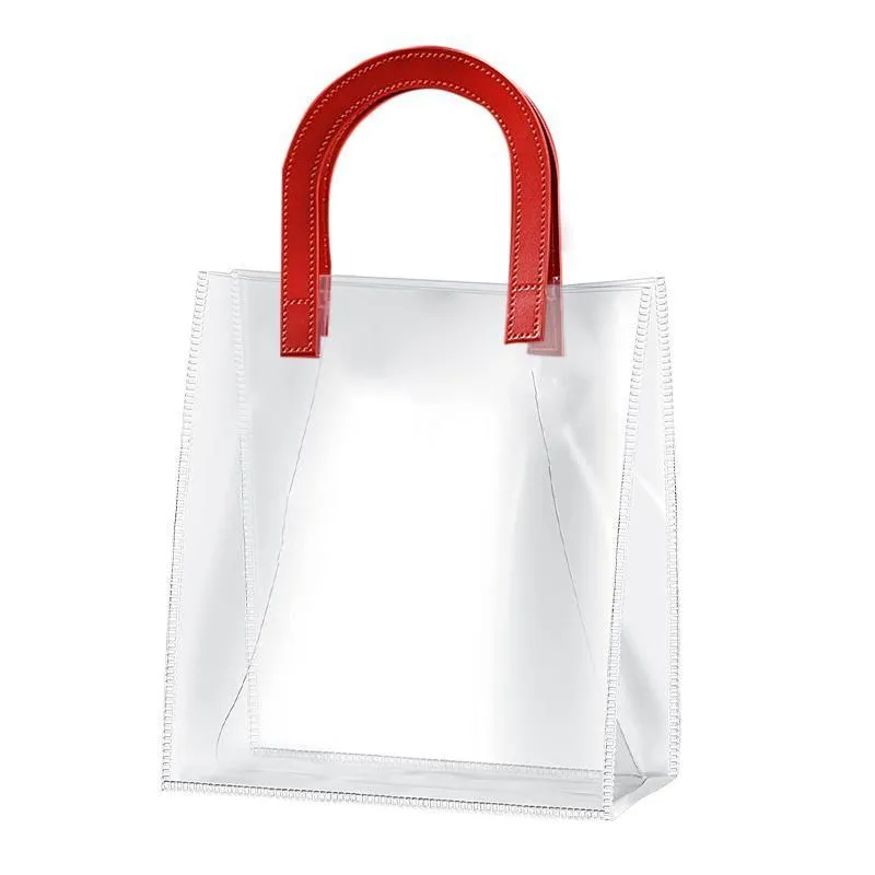 Transparent HandBags 10PCS S/L PVC