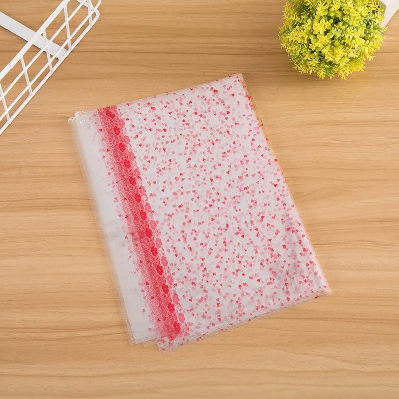 Transparent Opp Plastic Bags 700PCS 7Colours