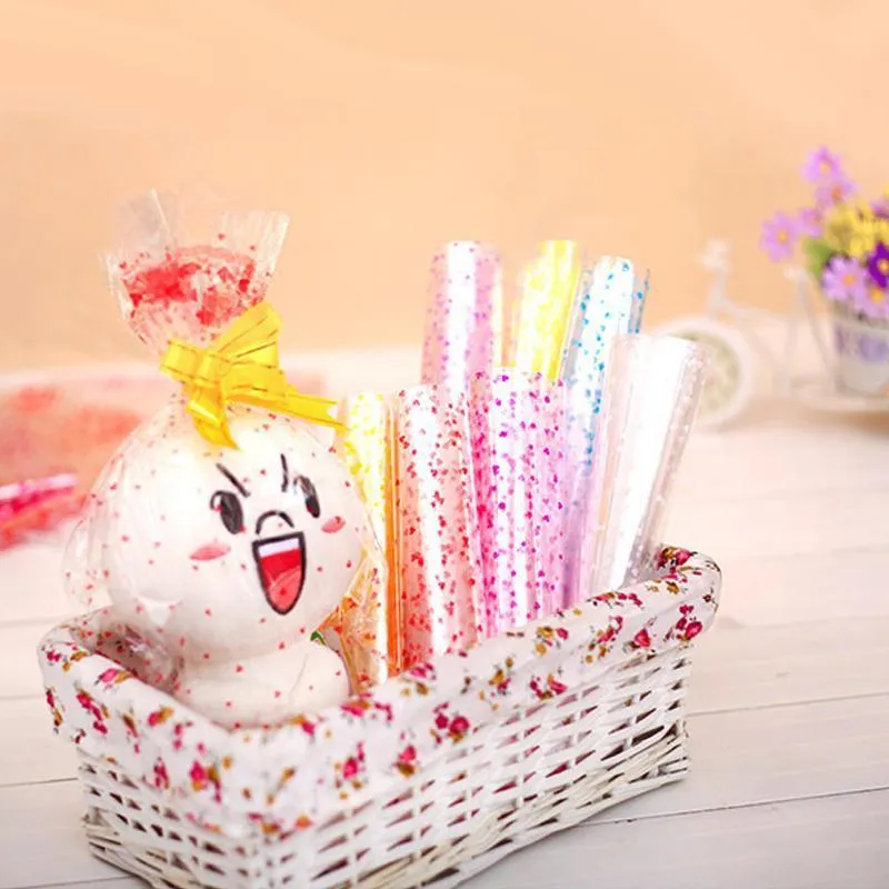 Transparent Opp Plastic Bags 700PCS 7Colours