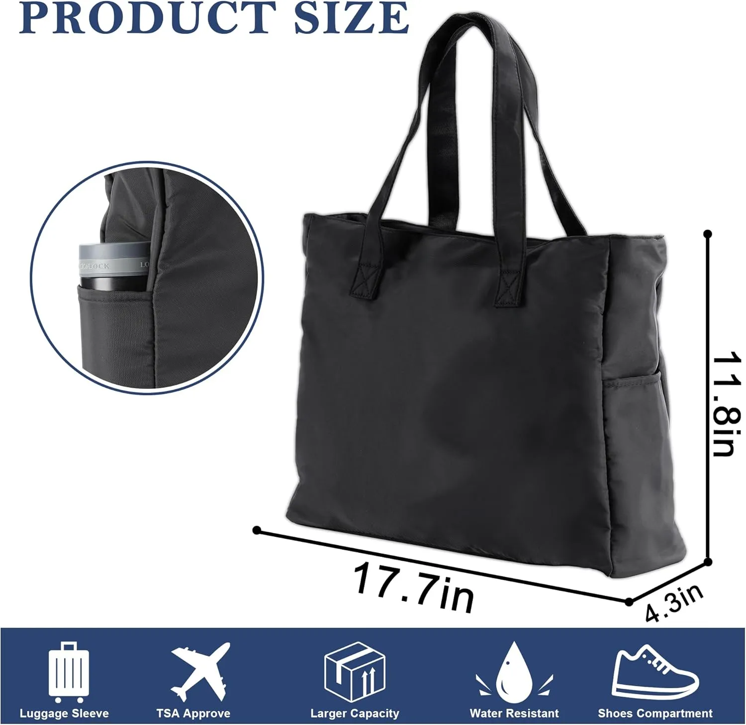 Travel Duffle Bags Packable Luggage Bag Lightweight Tote Bag