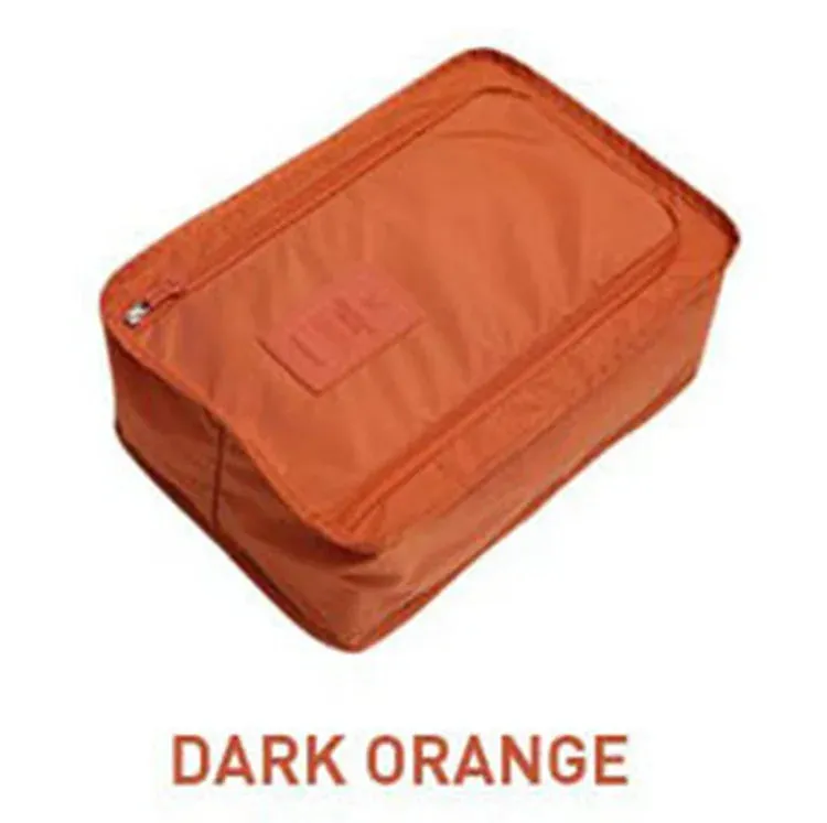 Travel Shoe Bags Portable Large Shoe Bags Waterproof with Zipper Closure Dustproof Oxford Portable Folding Shoes Storage Bag