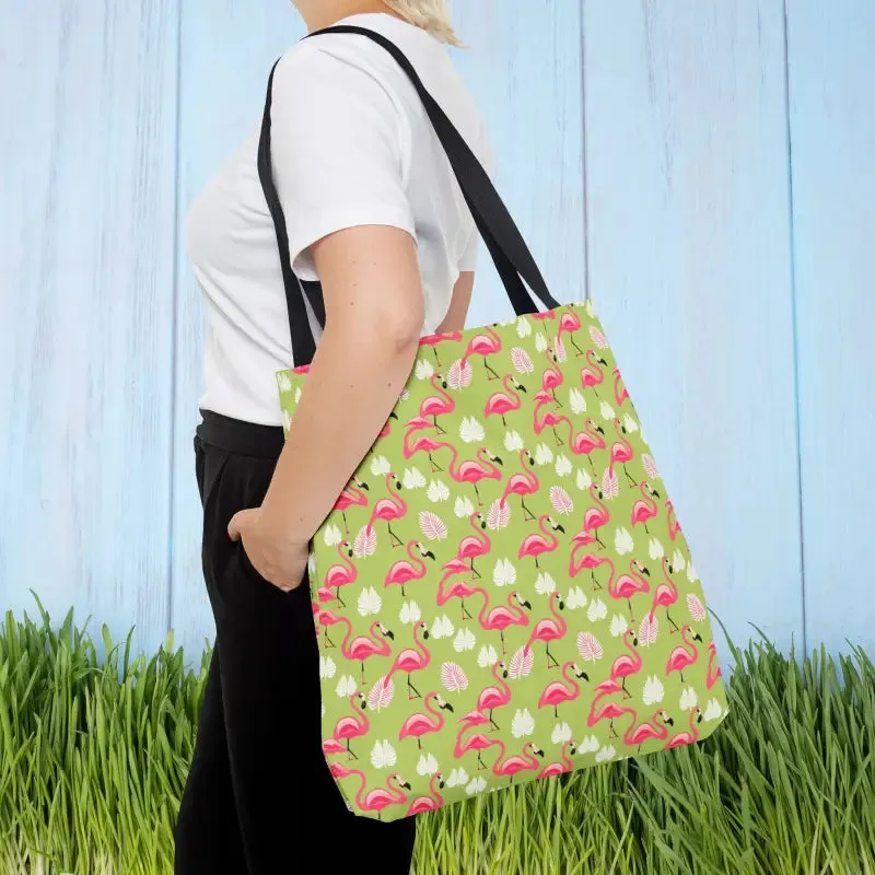 Trendy Pink Flamingo Tote Bag for Everyday Vibes