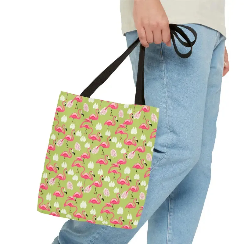Trendy Pink Flamingo Tote Bag for Everyday Vibes
