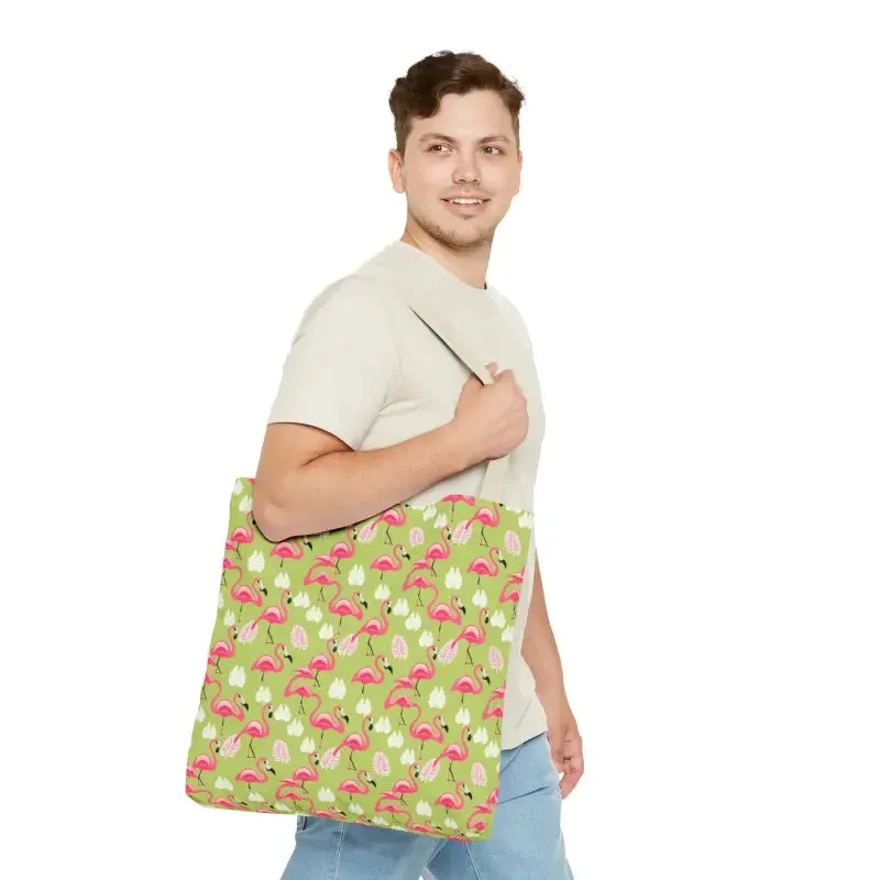 Trendy Pink Flamingo Tote Bag for Everyday Vibes