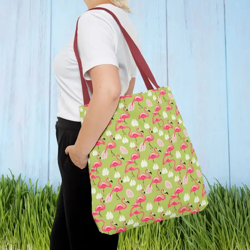 Trendy Pink Flamingo Tote Bag for Everyday Vibes