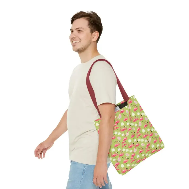 Trendy Pink Flamingo Tote Bag for Everyday Vibes