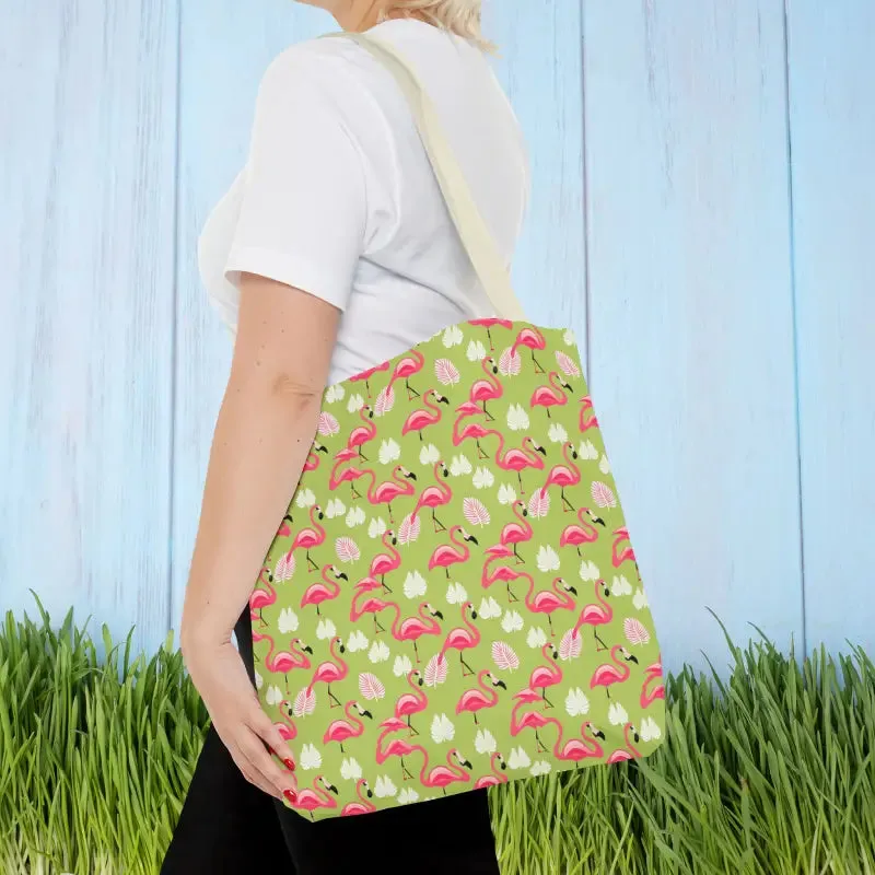 Trendy Pink Flamingo Tote Bag for Everyday Vibes