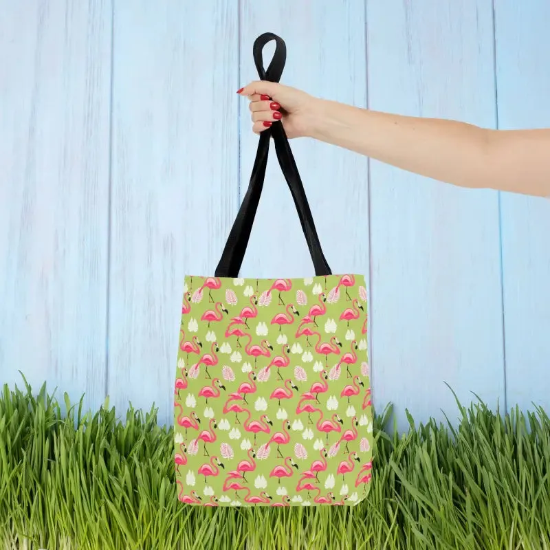 Trendy Pink Flamingo Tote Bag for Everyday Vibes