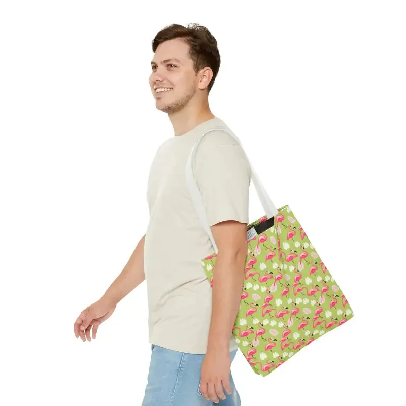 Trendy Pink Flamingo Tote Bag for Everyday Vibes