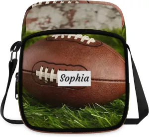 TropicalLife Personalized Crossbody Bag for Women Men Custom Name Messenger Bags