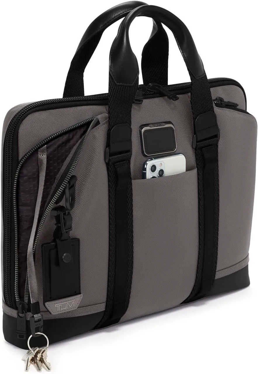 TUMI - Alpha Bravo Academy Brief - Compact Laptop Briefcase - Travel Laptop Bag - 11.8" X 15.5" X 2.0" - For 15" Laptop