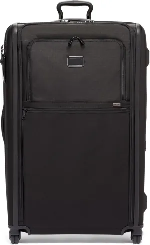 TUMI - Alpha Worldwide Trip Expandable 4-Wheeled Packing Case - Nylon Rolling Suitcase - TSA Lock Tracer - Black