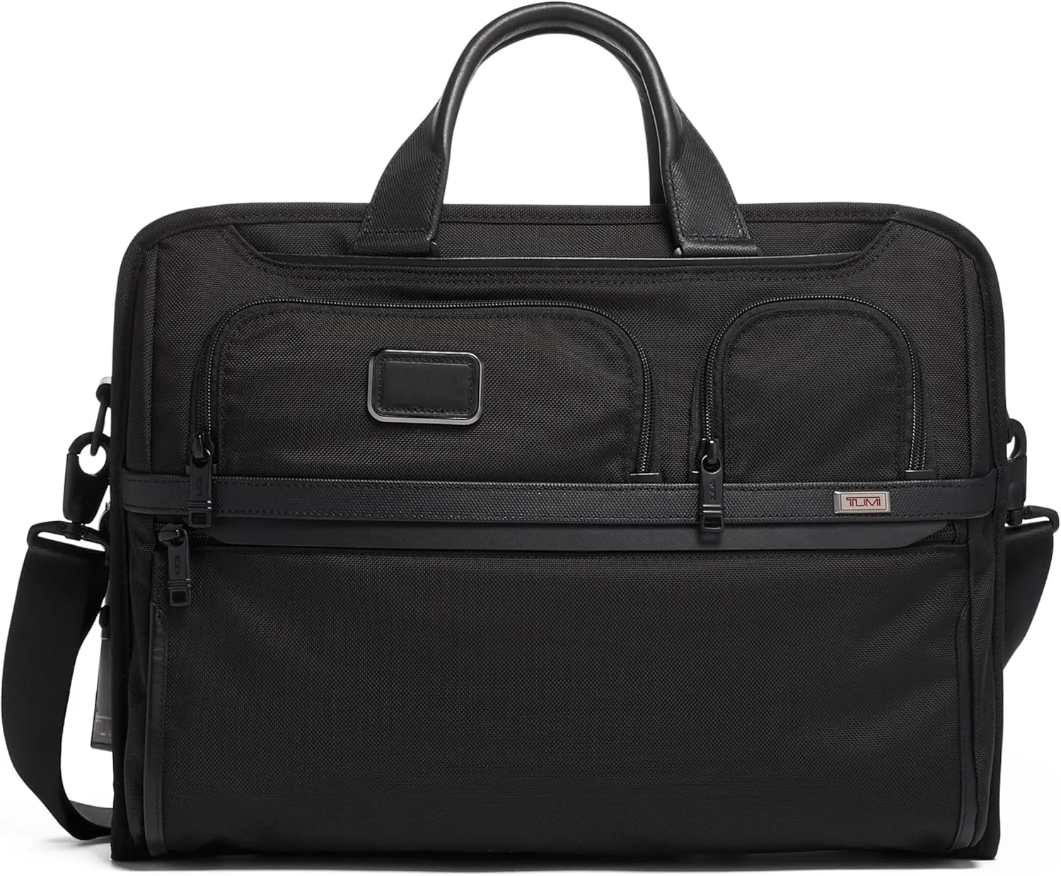TUMI - Compact Large Screen Laptop Brief Bag - Professional Briefcase - Fits Up to 17" Laptops & Tablets - Black