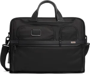 TUMI - Compact Large Screen Laptop Brief Bag - Professional Briefcase - Fits Up to 17" Laptops & Tablets - Black