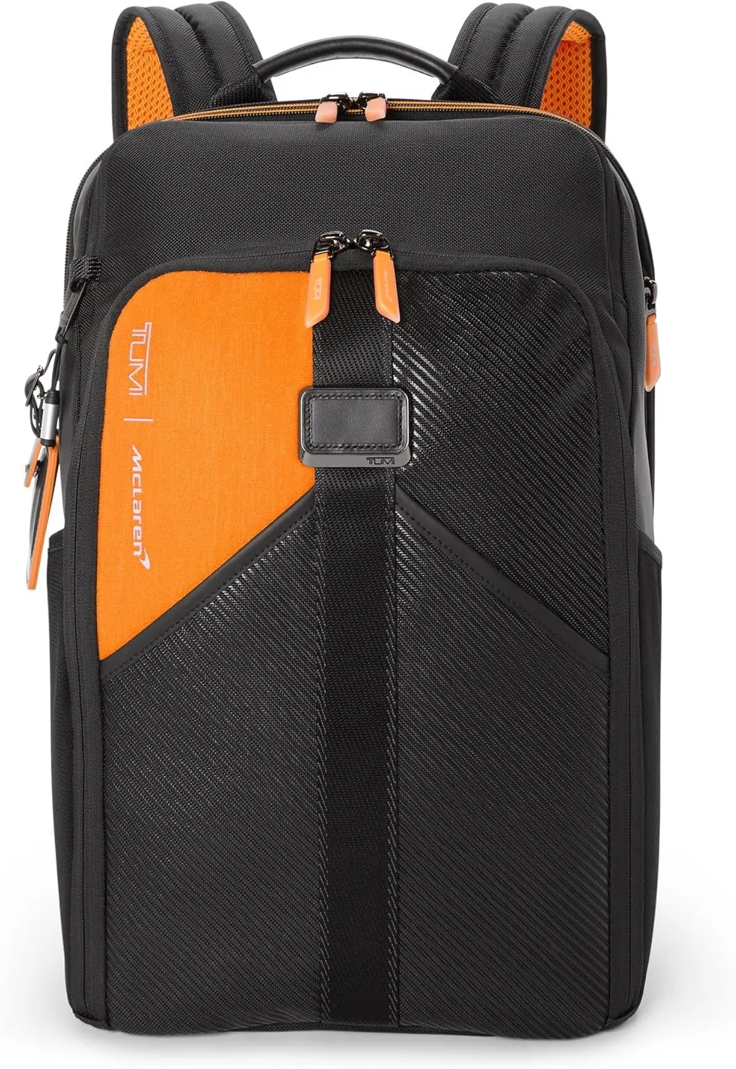 TUMI - McLaren Esports Vortex Pro Large Backpack - Racecar-Inspired Gaming Bag with Carbon Fiber - Roomy & Travel-Friendly - Black