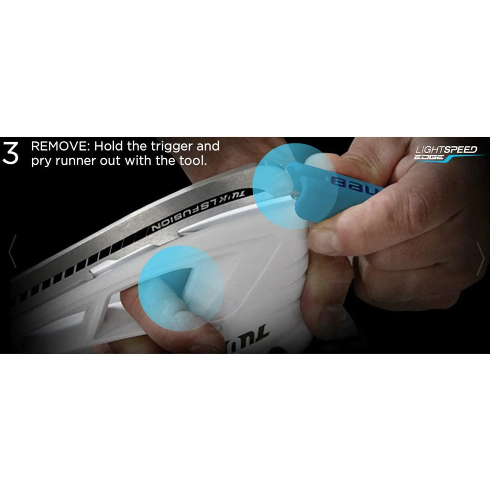 Tuuk Lightspeed Edge Senior Hockey Skate Holder
