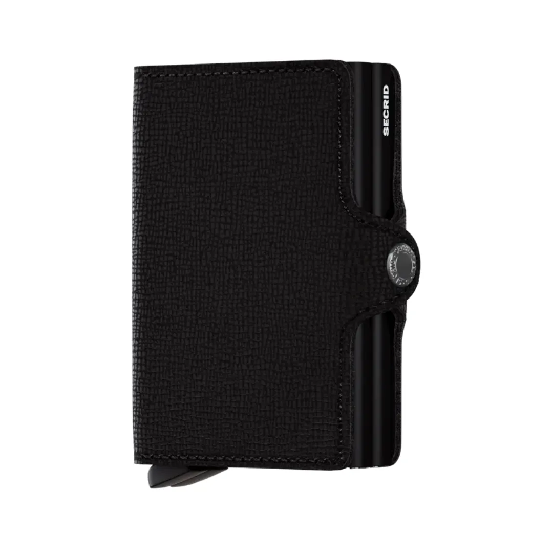 Twinwallet Crisple Black, by Secrids