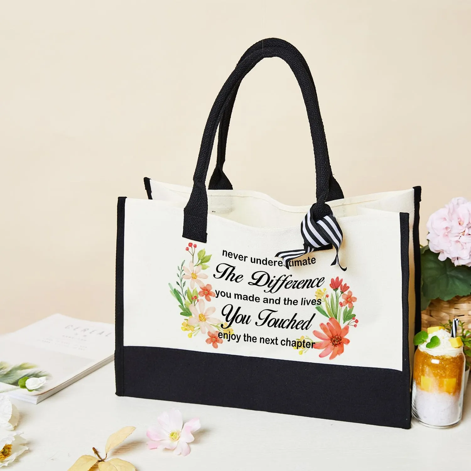 Undergo Retirement Gifts For Women 2025- Retirement Tote Bag For Women - Boat Beach Tote Bag Leaving Travel Present