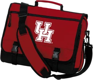 University of Houston Laptop Bag UH Messenger Bag or Computer Bag Briefcase