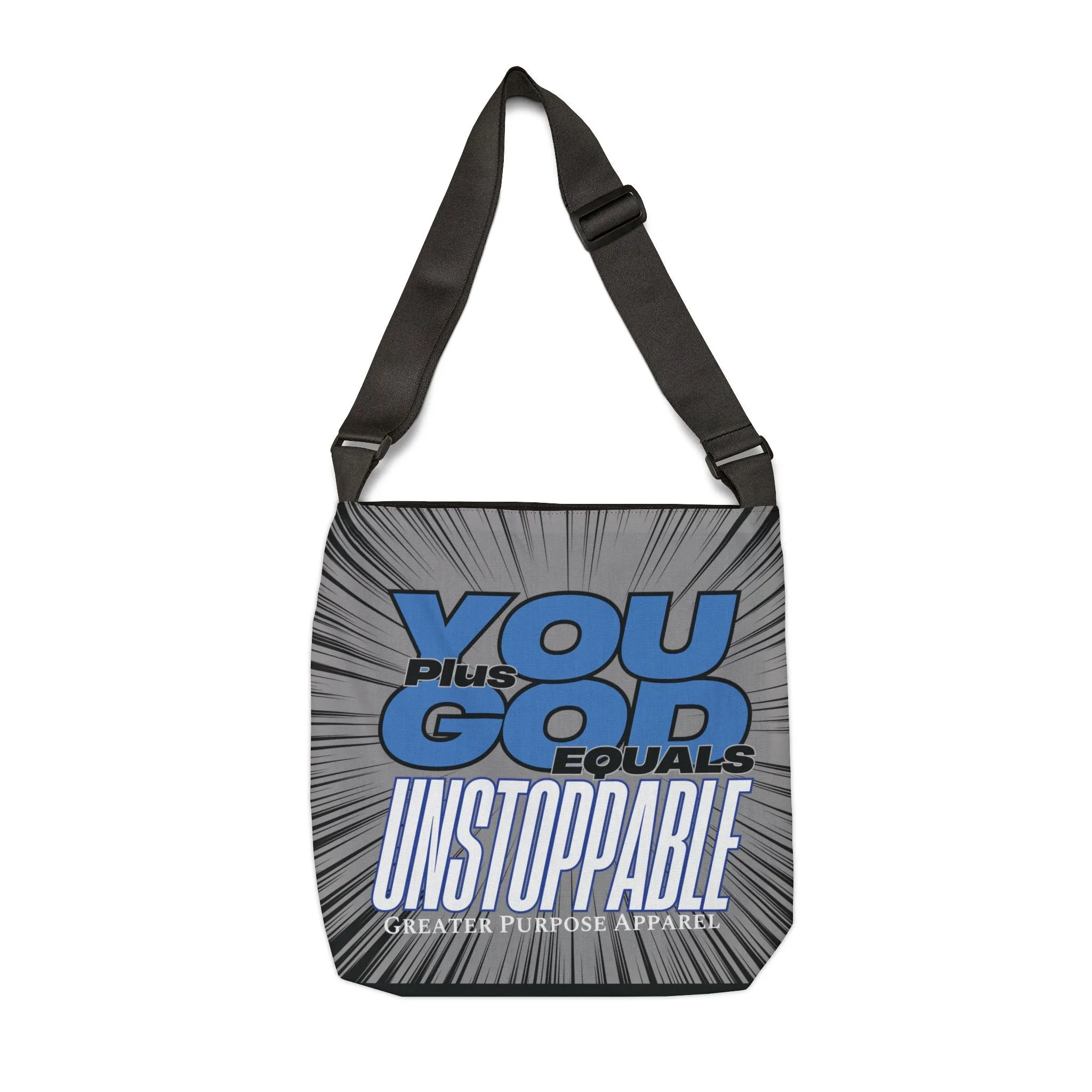 Unstoppable Adjustable Tote (Grey)