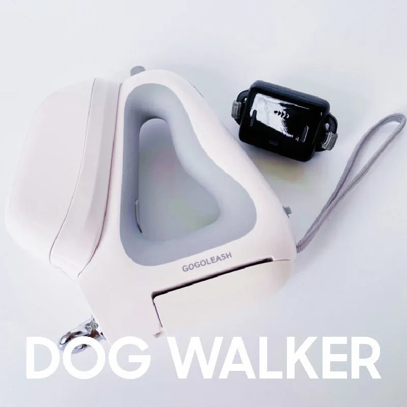 Upgraded 3 IN 1 Retractable Dog Leash With Integrated Dispenser