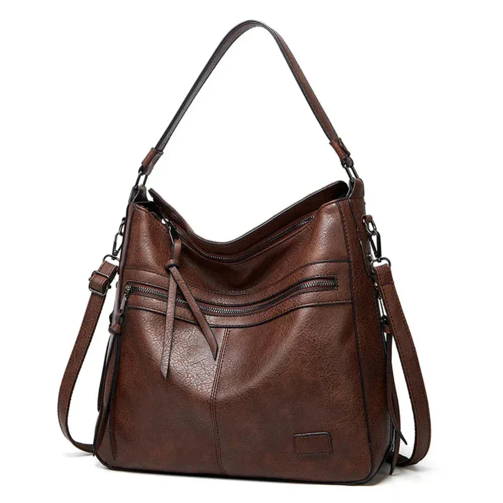 Velmira’s Refined Craft | Premium Leather Shoulder Bag