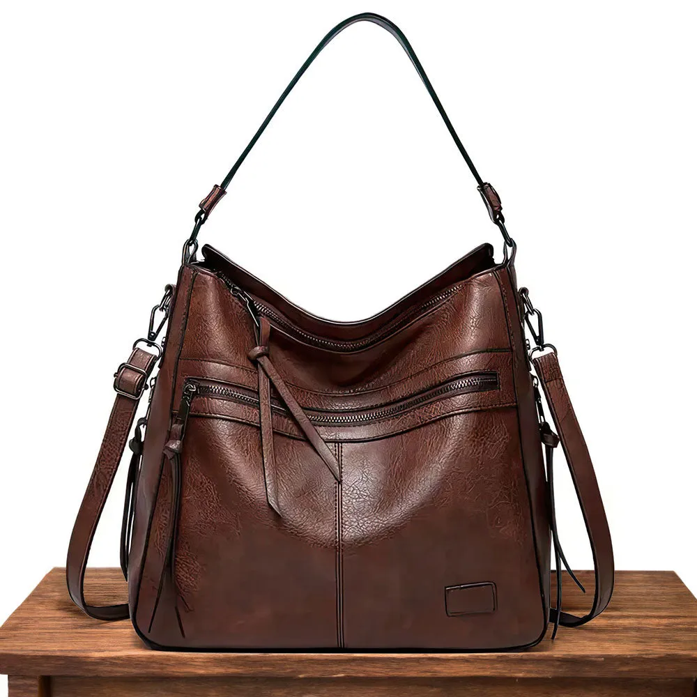 Velmira’s Refined Craft | Premium Leather Shoulder Bag
